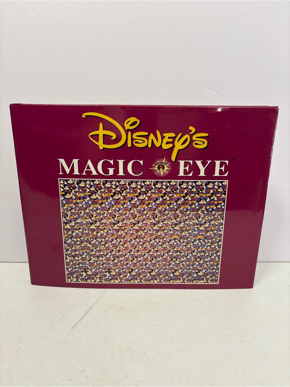 Disney's Magic Eye by Andrews & McMeel (1994, Hardcover)